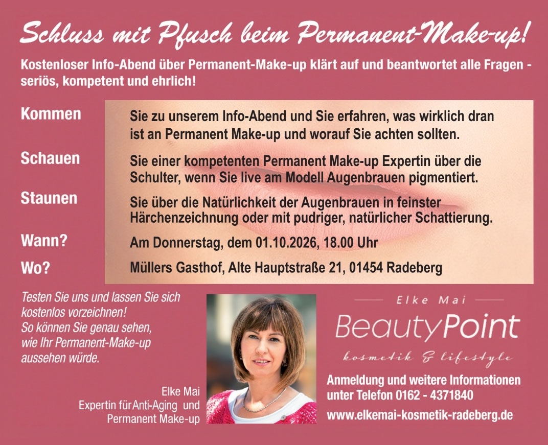 Info Abend Permanent Makeup